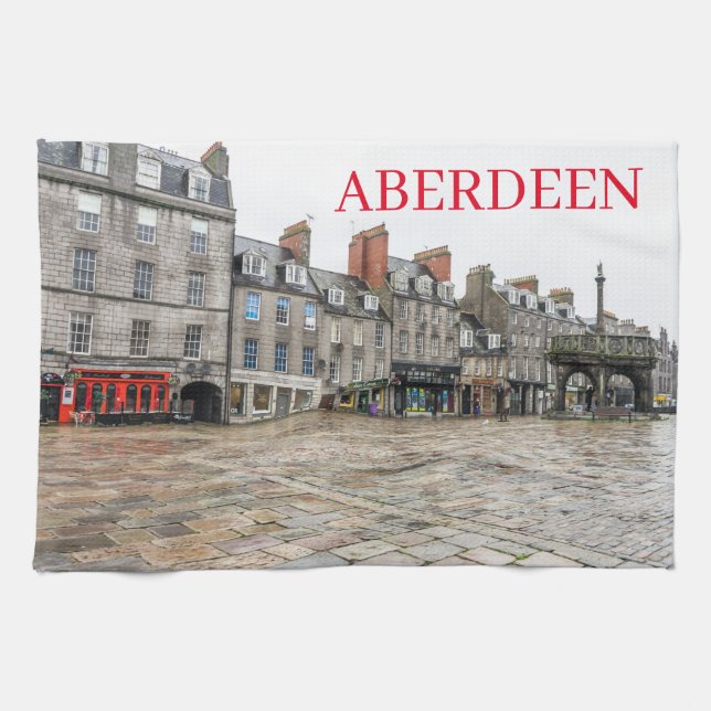 Toalla de té Aberdeen Castlegate (Horizontal)