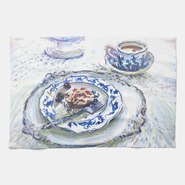 Toalla de té Art Cupcake (Horizontal)