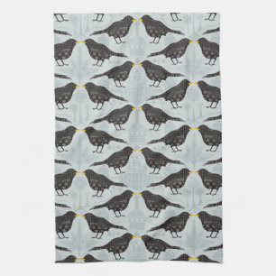 Toalla de té Black Bird