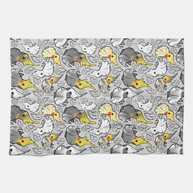 Toalla de té con cócteles suaves (Horizontal)