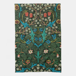 TOALLA DE TÉ CON DISEÑO "TULIPS" DE WILLIAM MORRIS