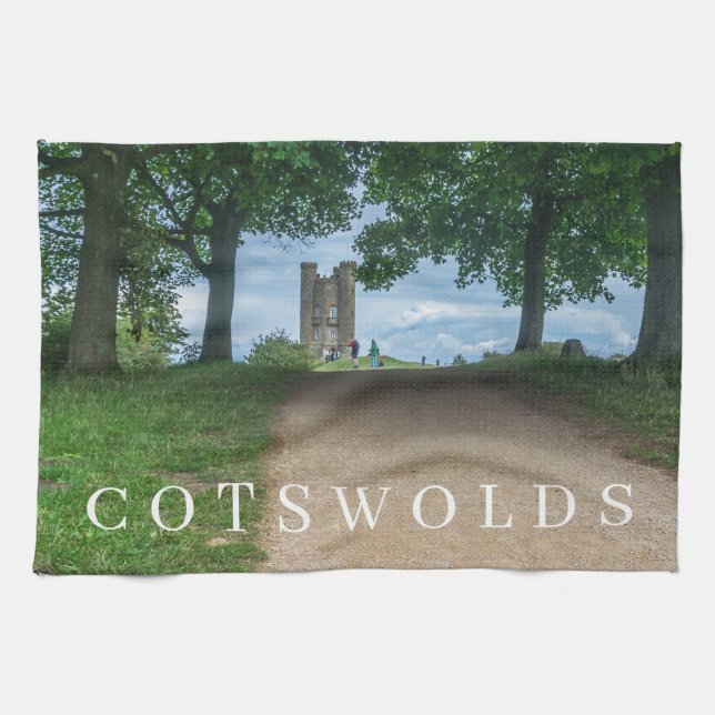 Toalla de té Cotswolds Broadway Tower (Horizontal)