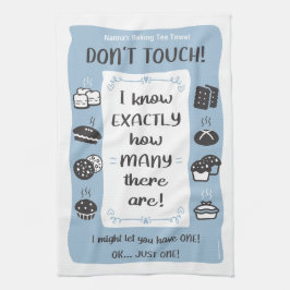 Toalla de té de Baker Nanna, Mamá, regalo de papá 