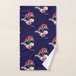 Toalla de té de baño del Día de la Madre Floral Az
