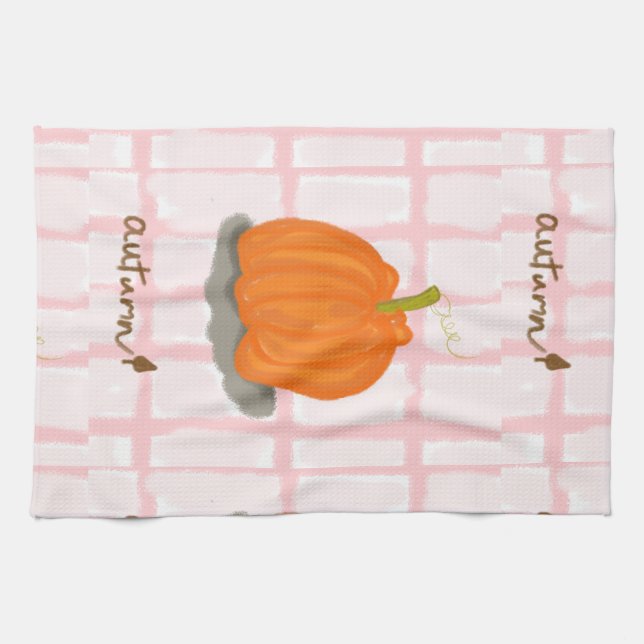 Toalla de té de calabazas (Horizontal)