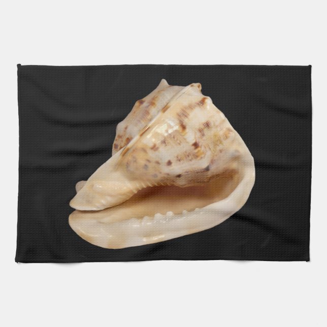 Toalla de té de concha (Horizontal)