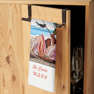 Toalla de té de concha de velero