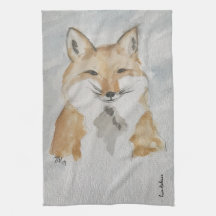 Toalla de té de Fox