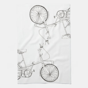 Toalla de té de la bicicleta