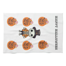 Toalla de té de la cocina de Halloween