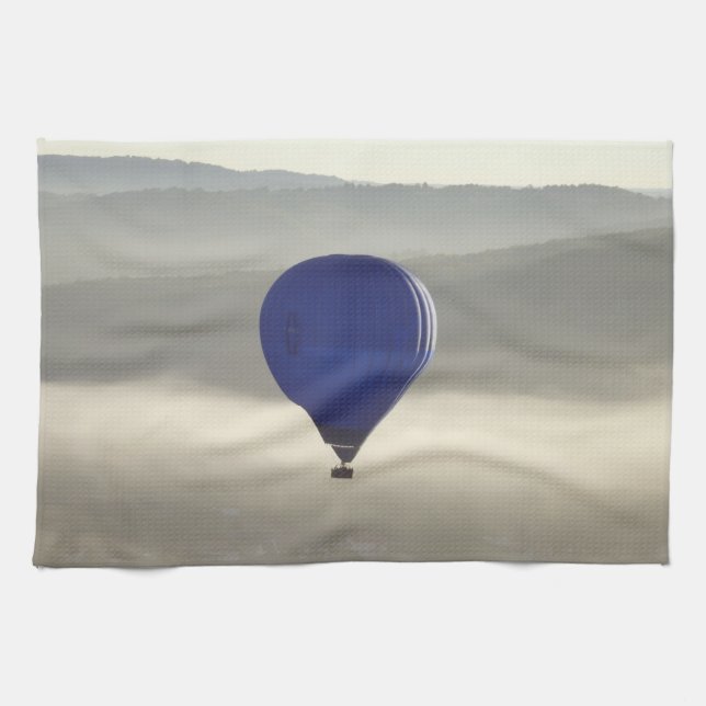 Toalla de té de la mañana de Misty (Horizontal)