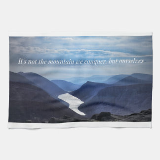 Toalla de té de las montañas de Mourne