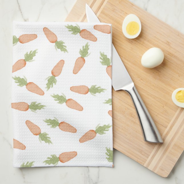 Toalla de té de las zanjas de Pascua (Doblado Cuarto)