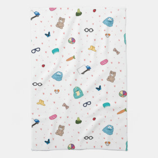 Toalla de té de los favoritos del arroz - arte de