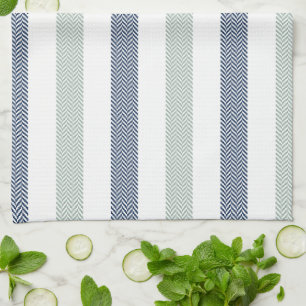Toalla de té de maní verde salada y marina