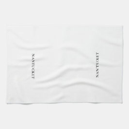 Toalla de té de Nantucket | Cocina costera elegant