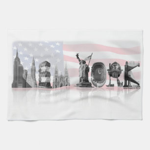 Toalla de té de Nueva York