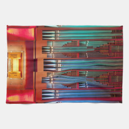 Toalla de té de órgano del ayuntamiento de Christc