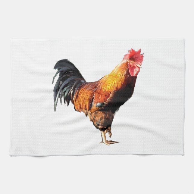 Toalla de té de oro de Cockeril (Horizontal)