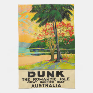 Toalla de té de Queensland Australia