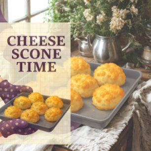 Toalla de té de scones de queso Cottagecore – Gra