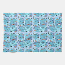 Toalla de té de sushi