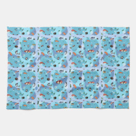 Toalla de té de sushi