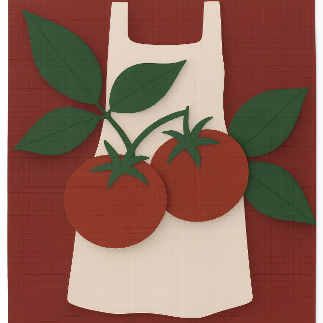 Toalla de té de tomates de cocina italiana — Chef  (Colourful Foodie Kitchen, Tomatoes & Orchard, Giftable Sets)