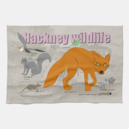 Toalla de té de vida salvaje Hackney