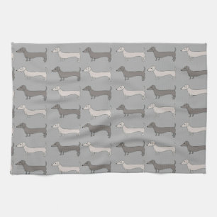 Toalla de té del Dachshund