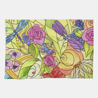 TOALLA DE TÉ DEL JARDÍN