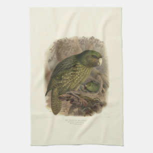 Toalla de té del Kakapo