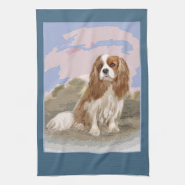 Toalla de té del rey Charles Spaniel