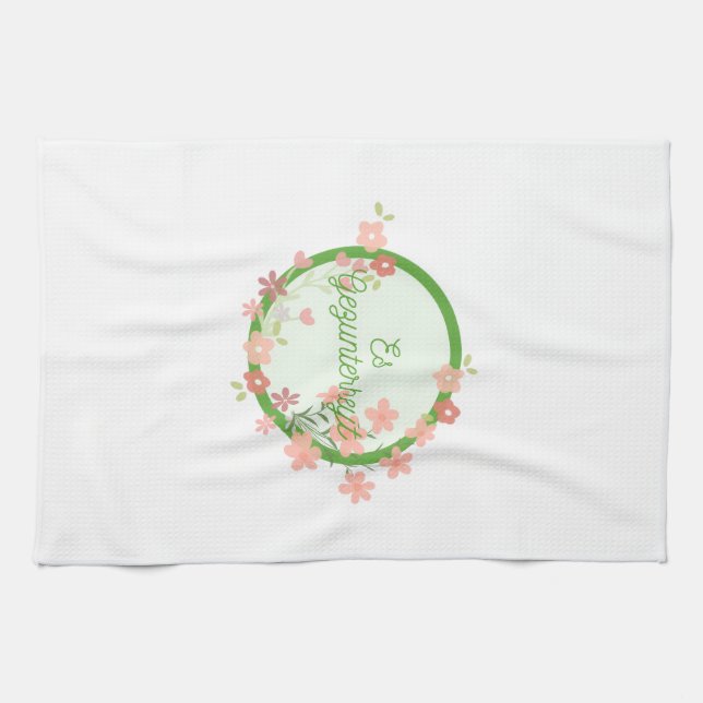 Toalla de té Es Gezunterheyt (Horizontal)