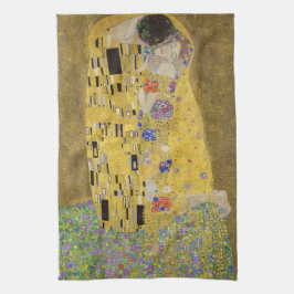 TOALLA DE TÉ: GUSTAV KLIMT : EL BESO