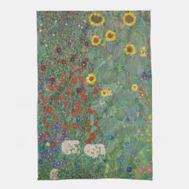 TOALLA DE TÉ: GUSTAV KLIMT : FARM GARDEN