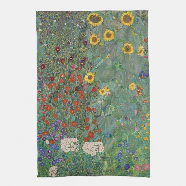 TOALLA DE TÉ: GUSTAV KLIMT : FARM GARDEN (Vertical)