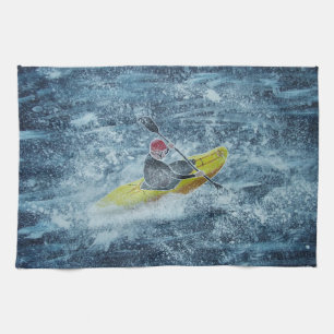 Toalla de té Kayaking