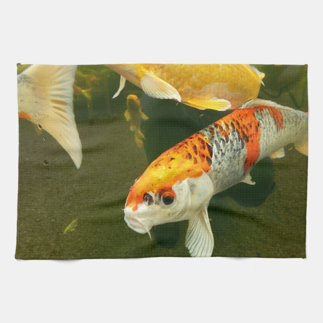 Toalla de té Koi Carp (Horizontal)