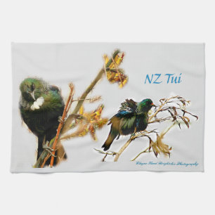 Toalla de té NZ Tui Bird