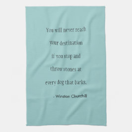 Toalla de té - ojos en el premio