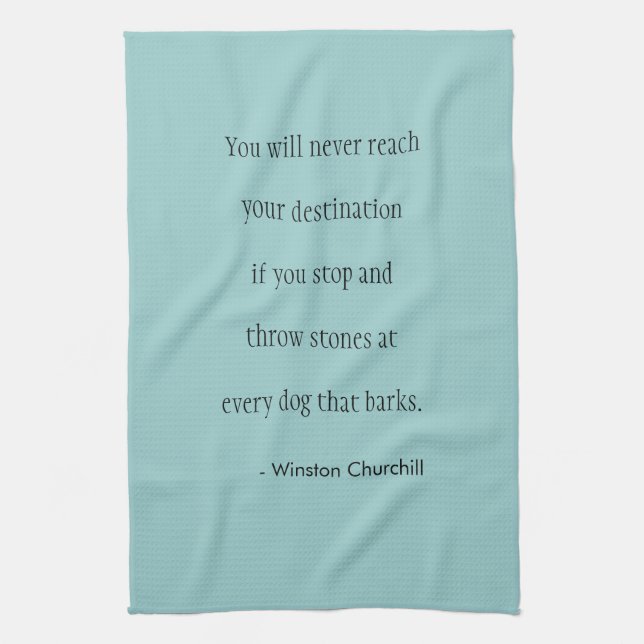 Toalla de té - ojos en el premio (Vertical)