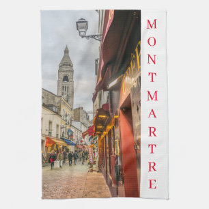 Toalla de té Paris Montmartre