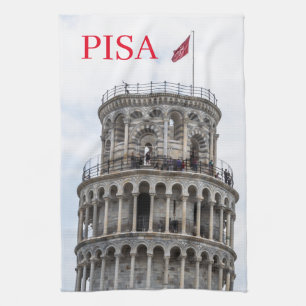 Toalla de té Pisa Leaning Tower