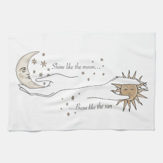 Toalla de té Sun, Moon y Stars