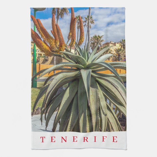 Toalla de té Tenerife Aloe Vera (Vertical)
