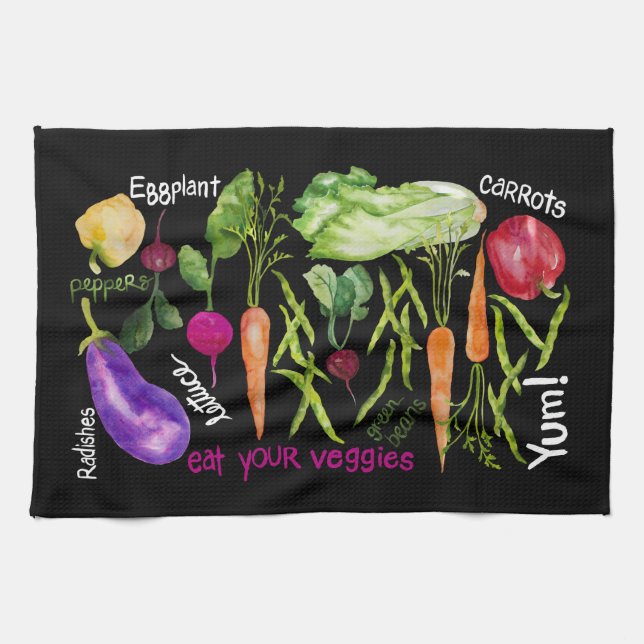 Toalla de té vegetal (Horizontal)