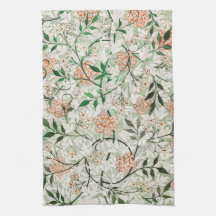 TOALLA DE TÉ: WILLIAM MORRIS: GREEN JASMINE