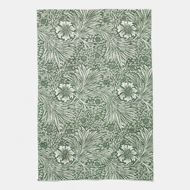 TOALLA DE TÉ: WILLIAM MORRIS : MARIGOLIS (Vertical)