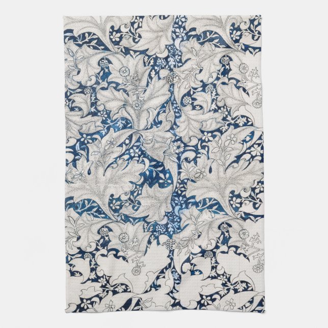 TOALLA DE TÉ: WILLIAM MORRIS : WALLFLOWER (Vertical)